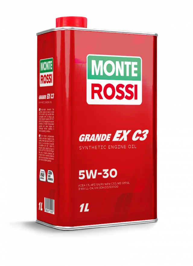 Масла GRANDE EX C3 5W-30 от Монтеросси. Изображение 2 из 3